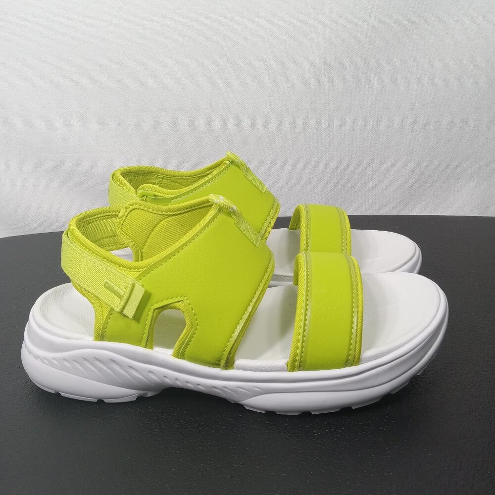AVIA Avi-Atlantic Bright Lime Green Lightweight Womens Sandal Size 11
